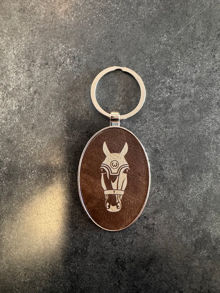 WEC Oval Keychain