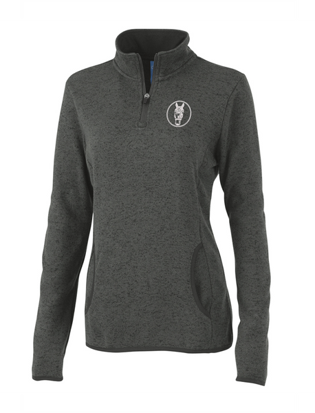 Heathered Fleece Pullover