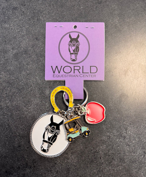WEC Multi Charm Keychain