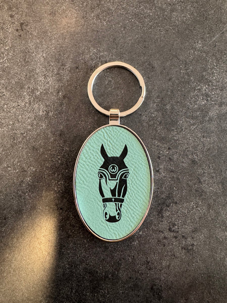 WEC Oval Keychain
