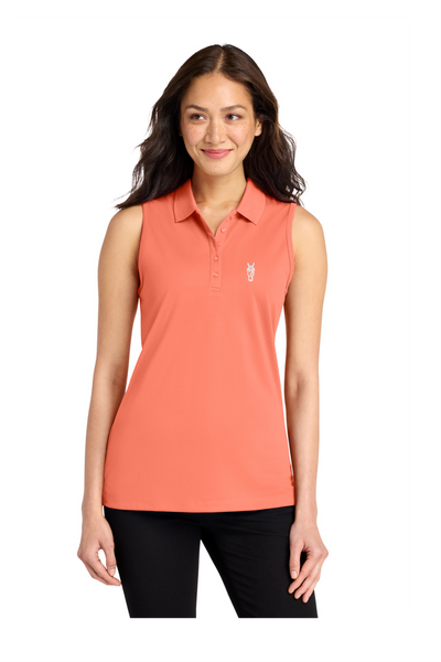 Women's Sleeveless Polo