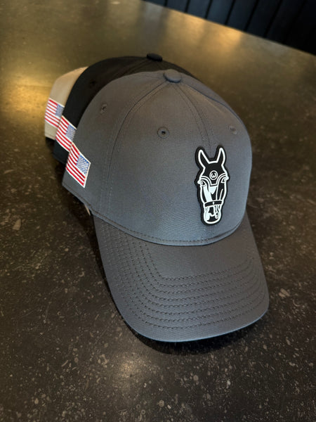 WEC Silicone Horse Hat WITH Flag
