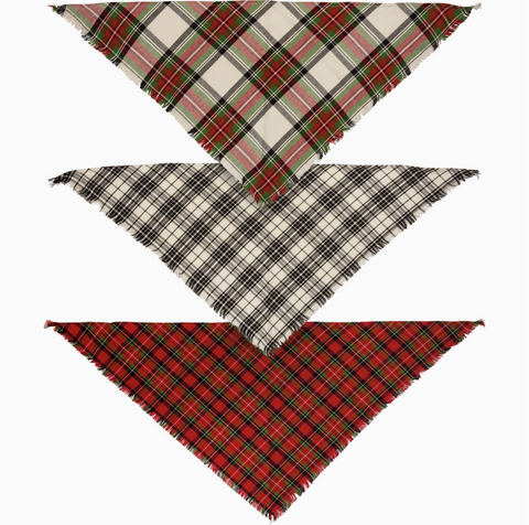 Large Christmas Bandana Set