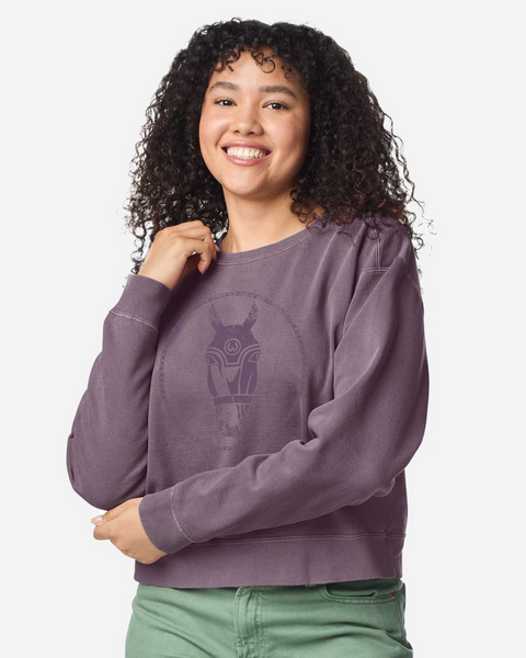 Mid-Length Crewneck Sweatshirt