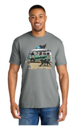 Unisex Comfort Tee with Printed Logo