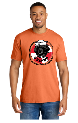 Unisex Comfort Tee with Printed Logo