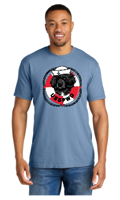 Unisex Comfort Tee with Printed Logo