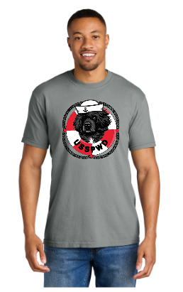 Unisex Comfort Tee with Printed Logo