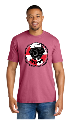 Unisex Comfort Tee with Printed Logo