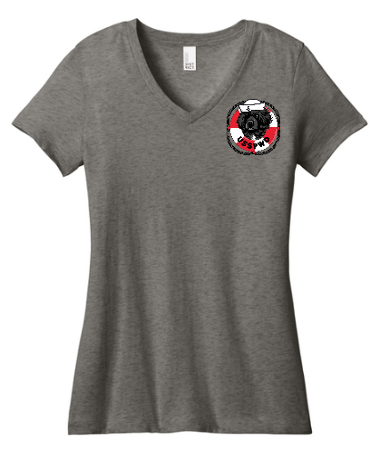 Women's V-Neck Printed Tee