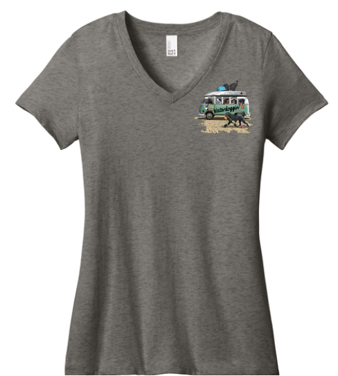 Women's V-Neck Printed Tee