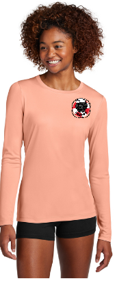 USSPWD Women's long sleeve printed performance shirt
