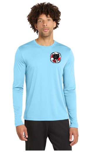 USSPWD Men's performance printed long sleeve tee