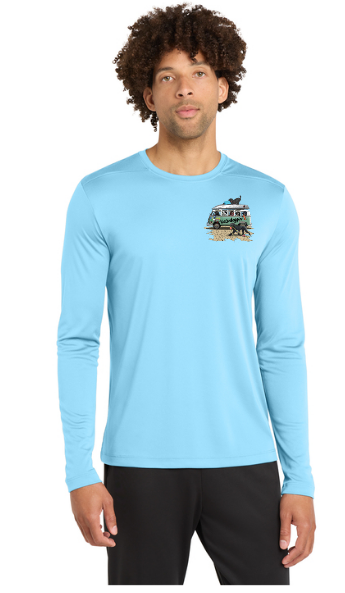USSPWD Men's performance printed long sleeve tee