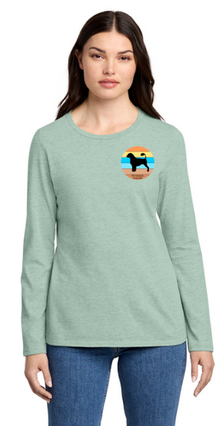 PWDCA Women's Printed Perfect Blend Long Sleeve Tee