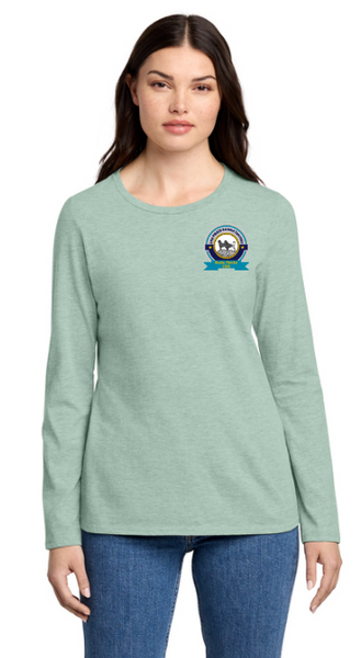 PWDCA Women's Printed Perfect Blend Long Sleeve Tee