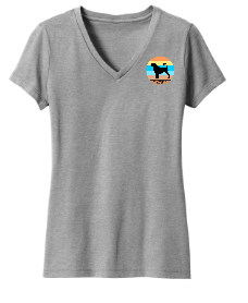 PWDCA Screen Printed Women's V-Neck Tee