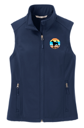 PWDCA Embroidered  Women's Softshell Vest