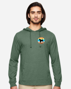 PWDCA Screen Printed Unisex Lightweight Hoodie