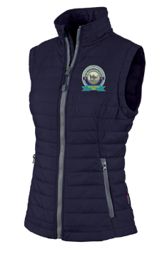 PWDCA Embroidered Women's Puffy Vest