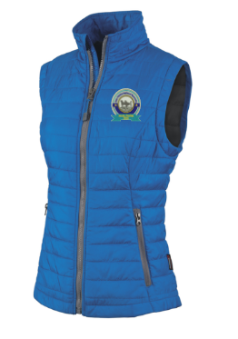 PWDCA Embroidered Women's Puffy Vest
