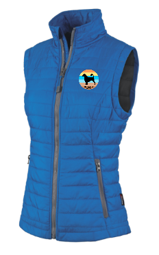 PWDCA Embroidered Women's Puffy Vest