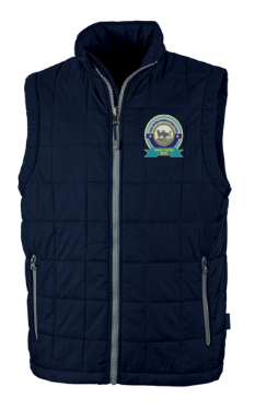 PWDCA Embroidered Men's Puffy Vest