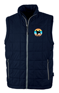 PWDCA Embroidered Men's Puffy Vest
