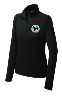 PWDCA Screen Printed Women's Sport 1/4 Zip