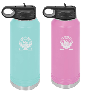 PWDCA Engraved 32oz Insulated Water Bottle