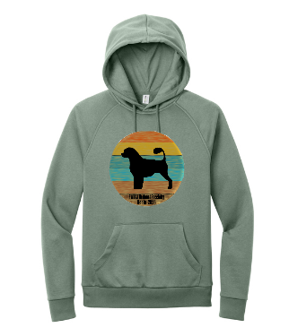 PWDCA Screen Printed Unisex Hoodie with Weathered logo