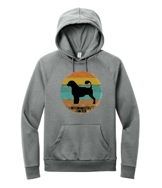 PWDCA Screen Printed Unisex Hoodie with Weathered logo