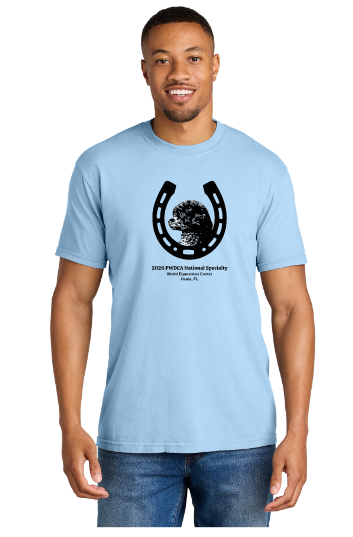PWDCA Horse Shoe Study Screen Printed Comfort Tee