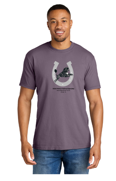 PWDCA Jumping Horse Shoe Screen Printed Comfort Tee