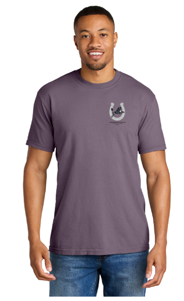 PWDCA Jumping Horse Shoe Screen Printed Comfort Tee