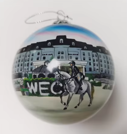 Limited Edition Hand Painted Christmas Ornament