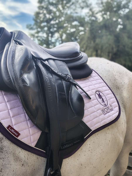 Limited Edition Lilac Lemieux Saddle Pad