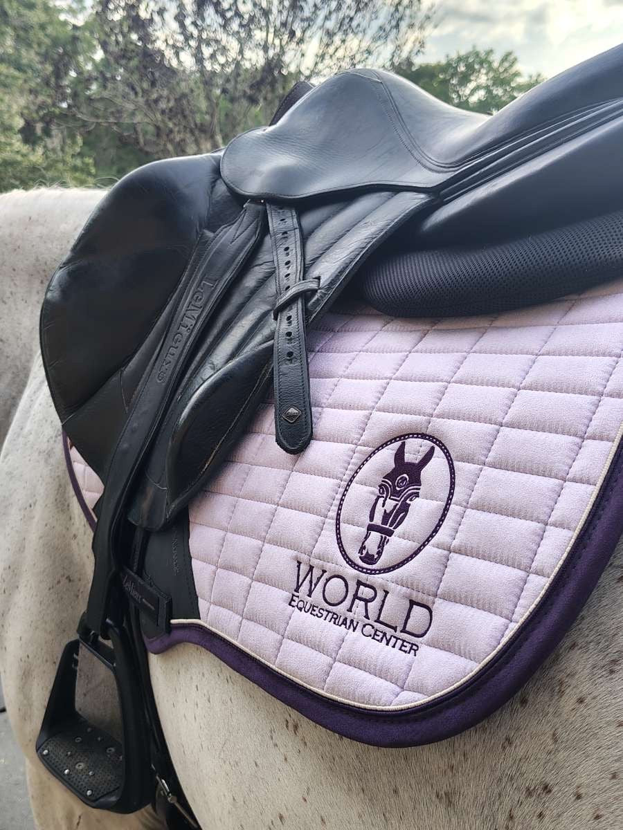 Limited Edition Lilac Lemieux Saddle Pad